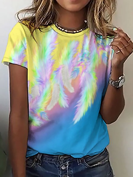 

Lilicloth X Paula Feather Women's T-Shirt, As picture, T-shirts