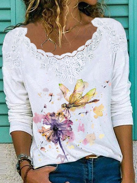 

Animal Casual T-Shirt, White, T-Shirts