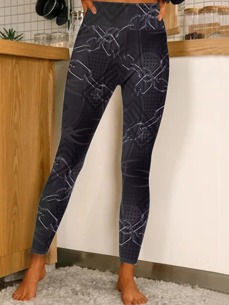 

Lilicloth X Paula Chain Women's Leggings, As picture, Leggings