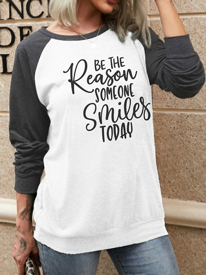 

Casual Text Letters Regular Fit T-Shirt, Multicolor, T-Shirts