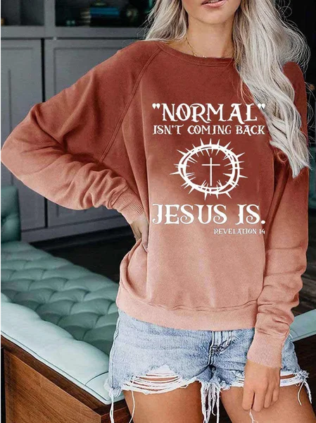 

Cotton-Blend Loose Casual Sweatshirts, Multicolor, Sweatshirts & Hoodies