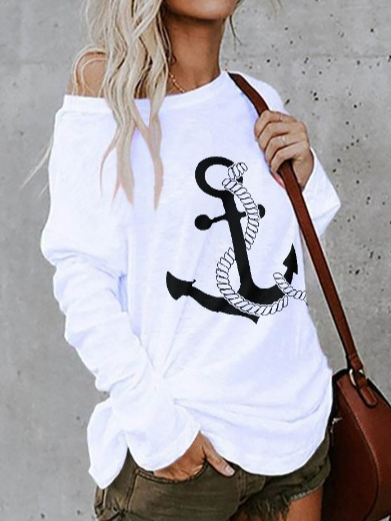 

Sea Casual Crew Neck T-Shirt, White, T-Shirts