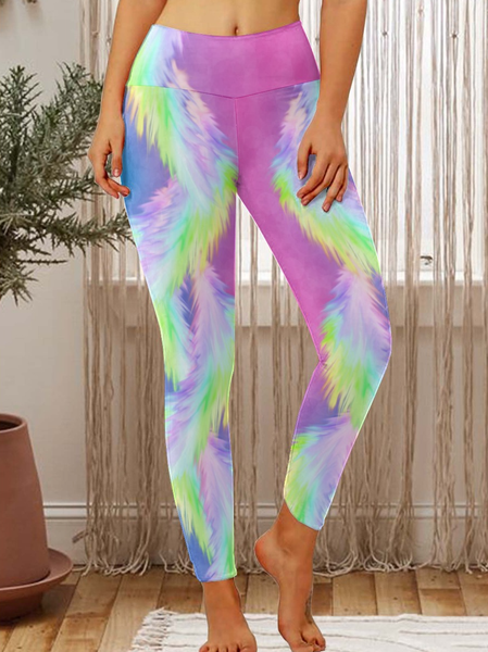 

Lilicloth X Paula Feather Women's Leggings, As picture, Leggings