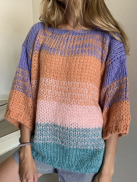 

Geometric Regular Fit Casual Sweater, Multicolor, Sweaters
