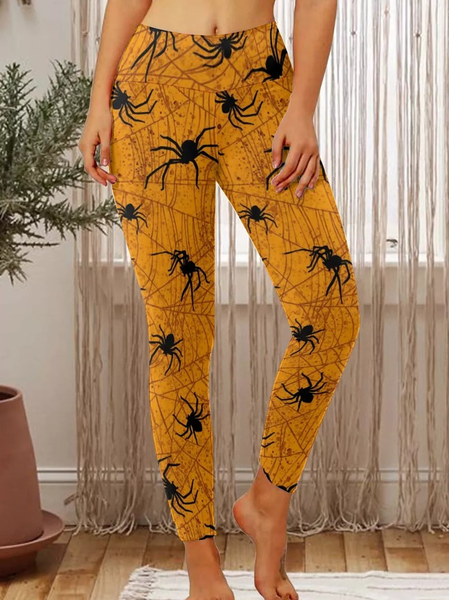 

Womens Bad Blood Wicked Fog Halloween Casual Leggings, As picture, Leggings