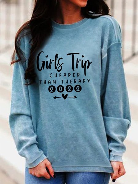 

Crew Neck Casual Sweatshirts, Blue, Sweatshirts & Hoodies