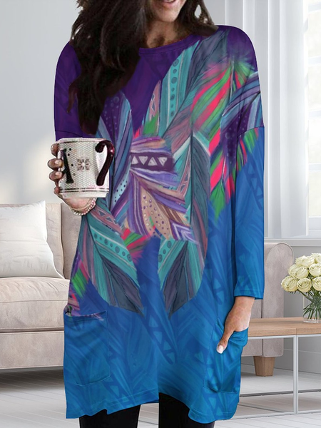

Lilicloth X Paula Boho Feather Women's Dress, As picture, Dresses