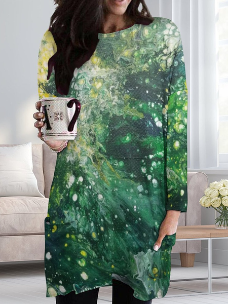 

Lilicloth X Kat8lyst Abstract Painting Women's Dresses, As picture, Dresses