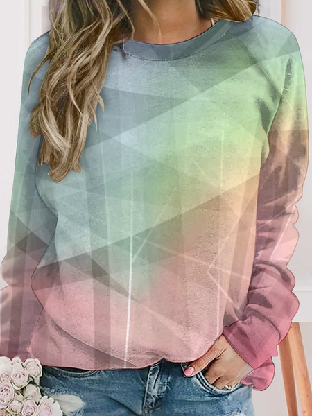 

Lilicloth X Paula Geometric Women's Sweatshirt, As picture, Hoodies&Sweatshirts