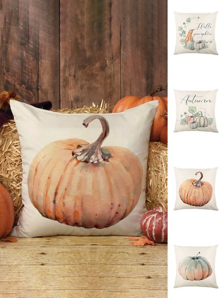 

Halloween Pumpkin Print Home Pillow 45*45, Color4, Home & Garden & Decorations