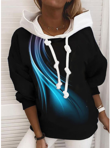 

Ombre Hoodie Casual Sweatshirts, Multicolor, Sweatshirts & Hoodies