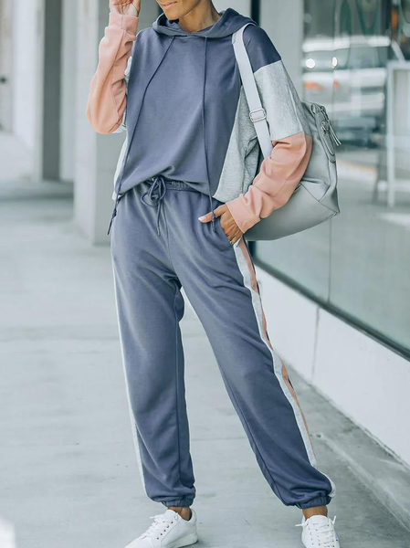 

Casual Hoodie Two Piece Sets, Multicolor, Suit Set