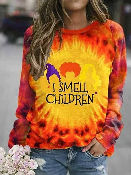 

Ombre Cotton-Blend Crew Neck Sweatshirts, Multicolor, Sweatshirts & Hoodies
