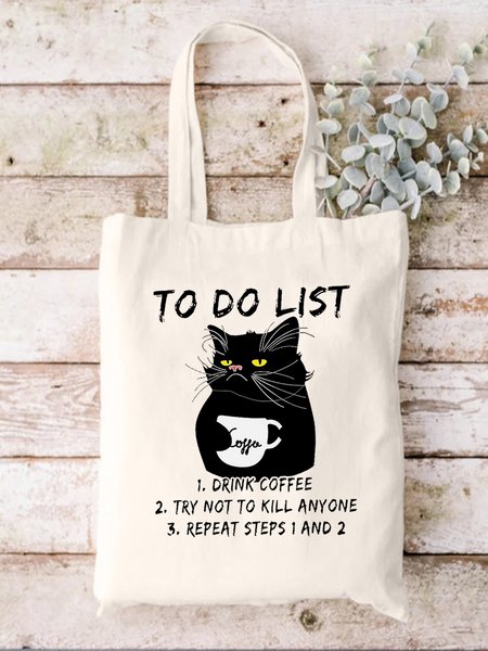 Shopping Tote, White, Bags