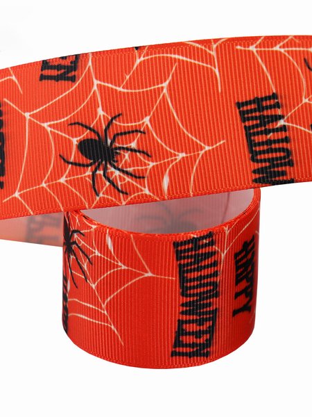 

Halloween Wide Ribbon Scene Decoration Ribbon Festival Gift Box Ribbon, Color6, Home & Garden & Decorations