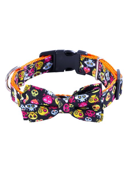 

Halloween Decorative Pet Pumpkin Ghost Collar, Color3, Home & Garden & Decorations