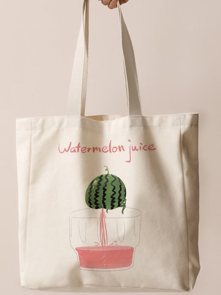 

Music Thumb Shopping Tote, Color2, Bags