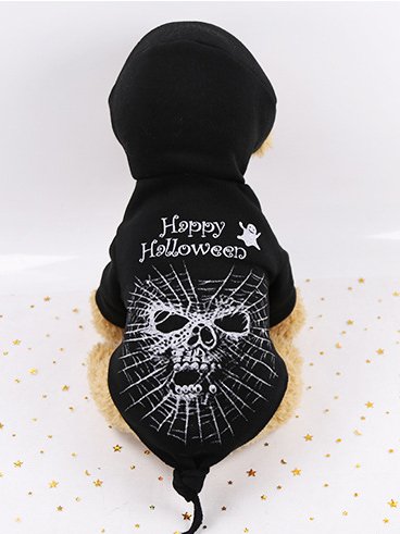 

Halloween Spider Funny Black Dog Clothes Cat Pet Clothes, As picture, Home & Garden & Decorations