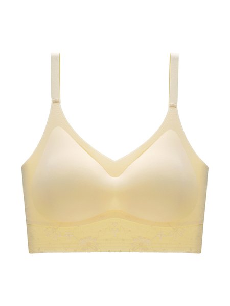 

Women's Comfort Ice Silk Seamless Sleep Underwear, Nude, Bra & Bra Sets