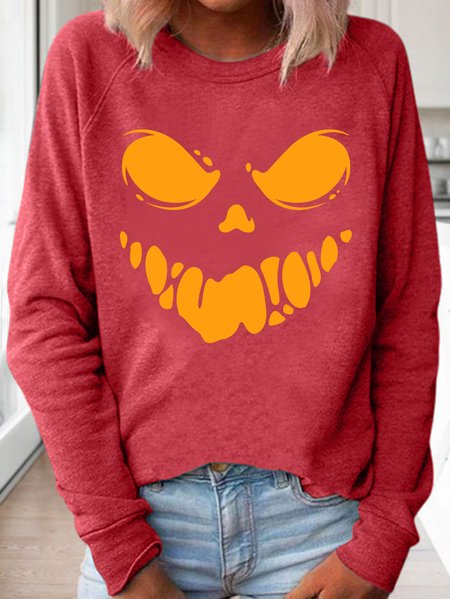 

Lilicloth X Kat8lyst Women's Halloween Sweatshirt, Red, Hoodies&Sweatshirts