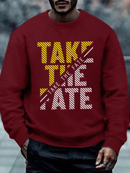 

Lilicloth X Abu Take The Fate Men's Sweatshirt, Red, Hoodies&Sweatshirts