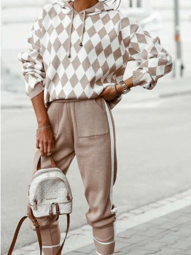 

JFN Casual Two Piece Sets, Multicolor, Suit Set