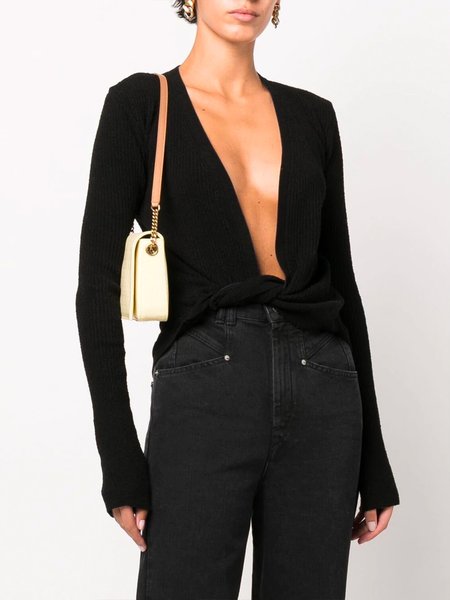 

Daily Long sleeve Simple Plain Regular Fit Sweater, Black, Sweaters