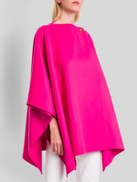 

Crew Neck Three Quarter Urban Regular Fit Jacket, Rose red, Jackets
