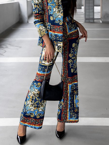 

Urban Ethnic Regular Fit Fashion Pants, Multicolor, Pants