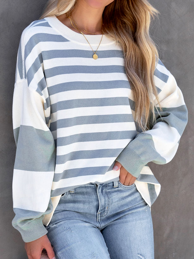 

Crew Neck Cotton-Blend Sweatshirts, Multicolor, Hoodies & Sweatshirts