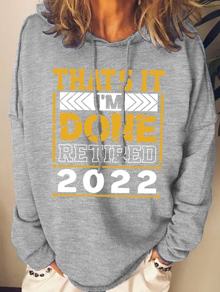 

Lilicloth X Jessanjony Thats It I'm Done Retired 2022 Women's Sweatshirts, Gray, Hoodies&Sweatshirts