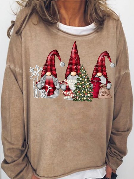 

Womens Merry Christmas Sweatshirt, Light brown, Hoodies&Sweatshirts