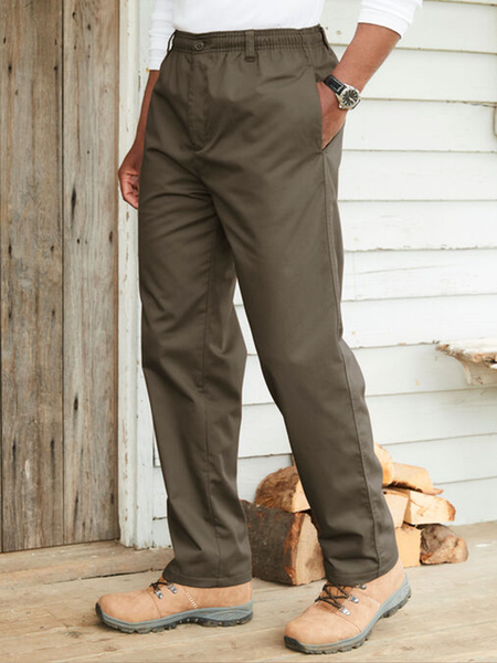 

Cotton and linen style american-style based comfortable leisure trousers, As picture, Men's pants
