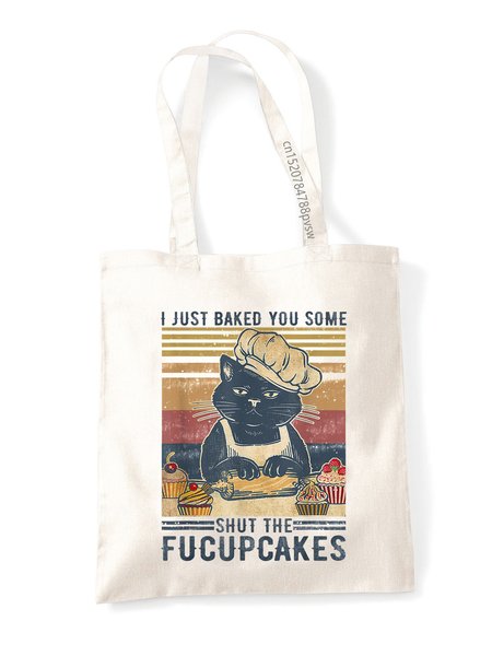 

I Just Baked Some Shut Up Cakes Shopping Tote, One-size, Bags