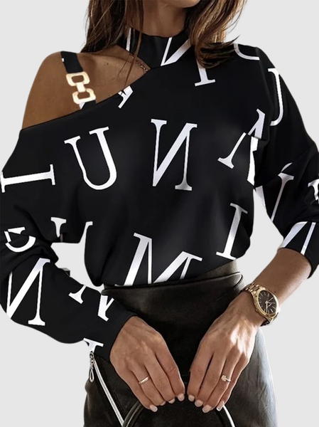 

Regular Fit Long Sleeve Urban T-Shirt, Black, Tees