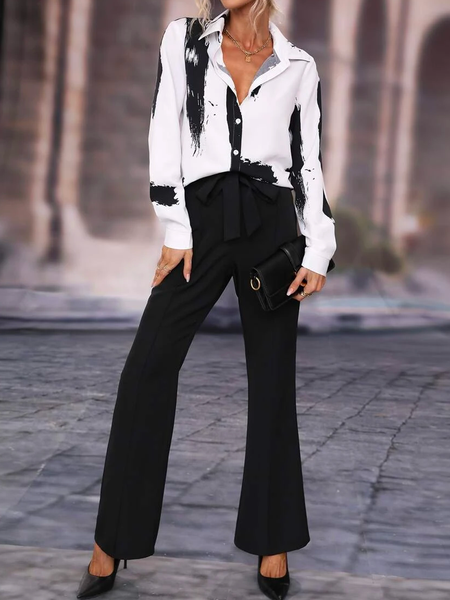 

Shawl Collar Regular Fit Two Piece Sets, Black, Suit Set