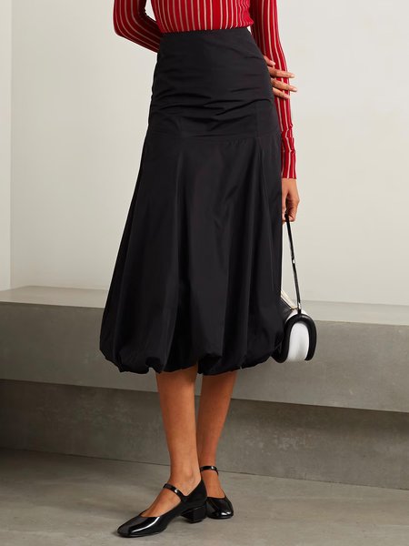 

Urban Regular Fit Plain Skirt, Black, Skirts
