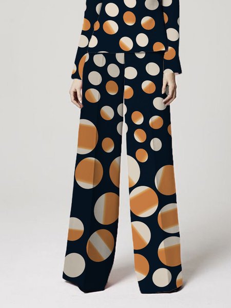 

Daily Polka Dots Regular Fit Fashion Pants, Black, Pants