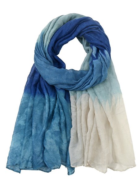 

Casual Bali Gradient Pattern Scarf Silk Shawl Scarf, Color5, Women Scarves & Shawls