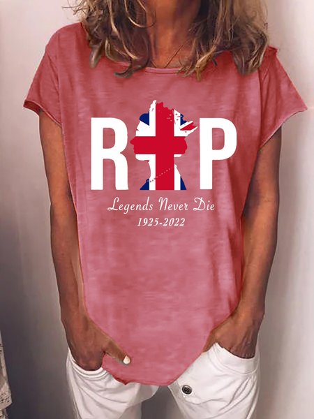 

Rip Legends Never Die The Queen Women's T-Shirt, Red, T-shirts