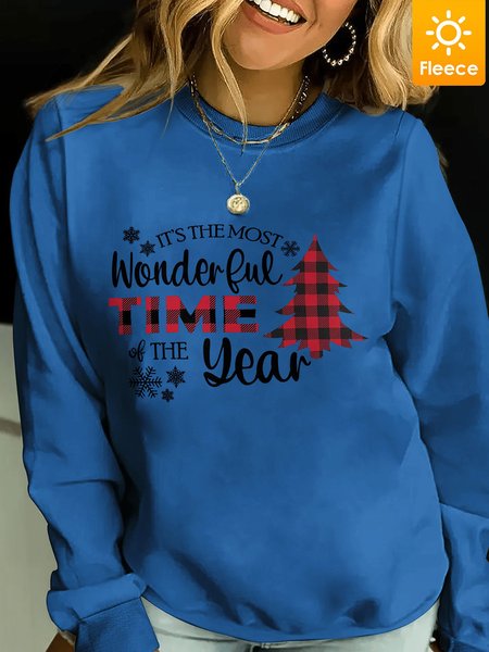 

Women Funny Christmas Fleece Sweatshirt, Royal blue, Hoodies&Sweatshirts