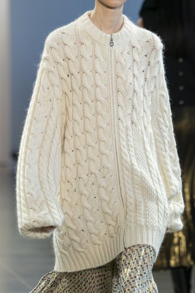 

Urban Crew Neck Plain Zipper Sweater cardigan, Off white, Cardigans
