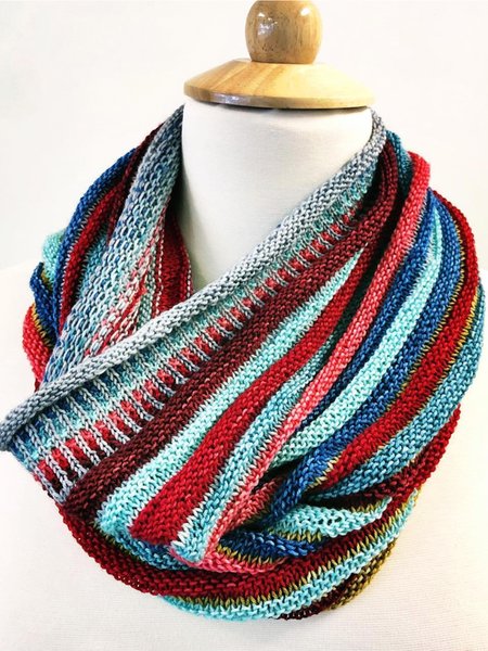 

Casual Crochet Daily Winter Yarn Scarf, As picture, Women Scarves & Shawls