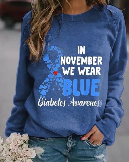 

Casual Raglan Sleeve Crew Neck Blue Sweatshirts, Sweatshirts & Hoodies