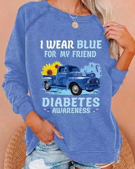 

Loose Raglan Sleeve Crew Neck Blue Sweatshirts, Sweatshirts & Hoodies