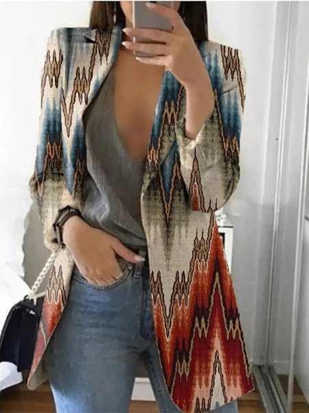 

Ombre Woolen Urban Blazer, Multicolor, Blazers