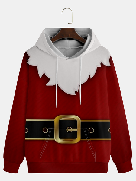 

Christmas Costume Graphics Hoodie Sweatshirt, Red, Hoodies&Sweatshirts