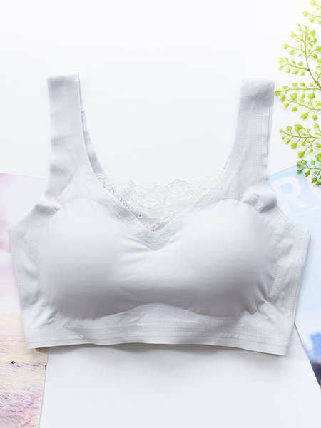 

Comfortable Underwire Bras Sleepless Underwear, Gray, Lingerie & Loungewear