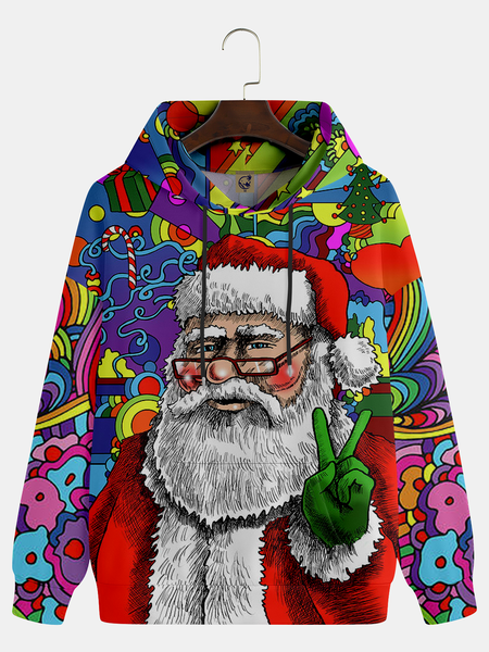

Santa Claus Hoodie Sweatshirt, Red, Hoodies&Sweatshirts
