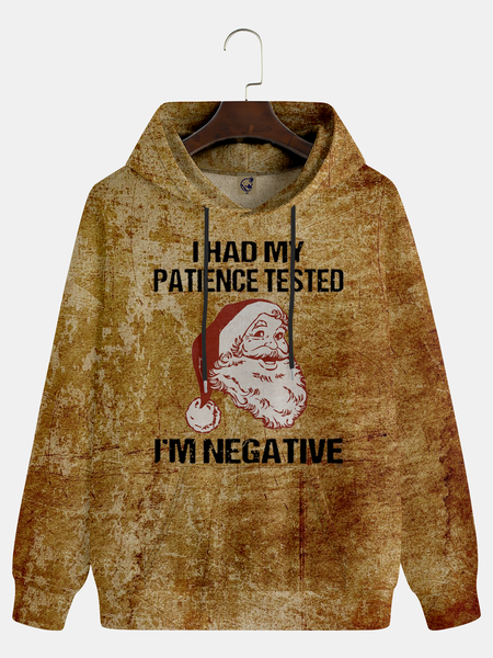 

Santa Claus Letters Hoodie Sweatshirt, Brown, Hoodies&Sweatshirts